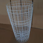 Metal H30" Round Wire Bin For Convenience Store