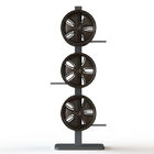 ISO Double Sided 6 Aluminum Alloy Wheel Rim Stand