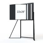 Knocked Down Construction Poster Display Stand 22X28 Inch