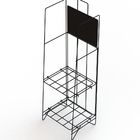 2 Wire Shelves Newspaper Display Stand KD Construction