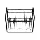 Welded 2layers Wire Food Display Stands For Tea Pack