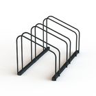 Knocked Down Metal Floor Stand Holder Outdoor Bicycle Parking